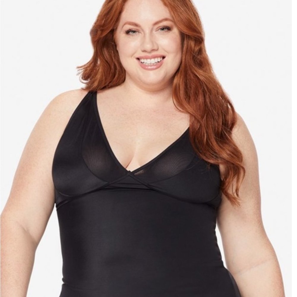 Ruby Ribbon Sheer Second Skin Cami - Picture 5 of 5